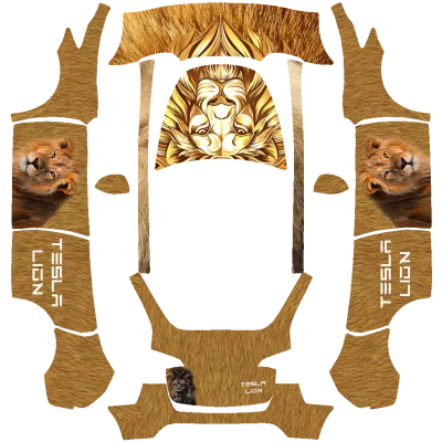 3D Lion Serengetti