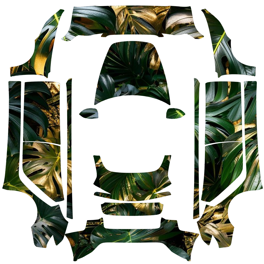 Gold Tropical Jungle Wrap