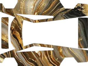 Gold Luxury Marble Wrap